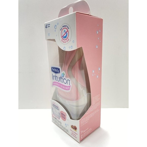 Schick Intuition 4 Blade Advanced Moisturizing Women’s Razor with Shea Butter - Picture 6 of 10